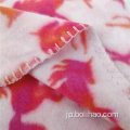 メーカーはブラシをかけられたフリースの赤ん坊の毛布の柔らかいフリースの毛布を供給します